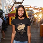 Свинки футболка Crazy свинки женская футболка простой серый Женская футболка на каждый день с круглым вырезом с короткими рукавами большая женская футболка