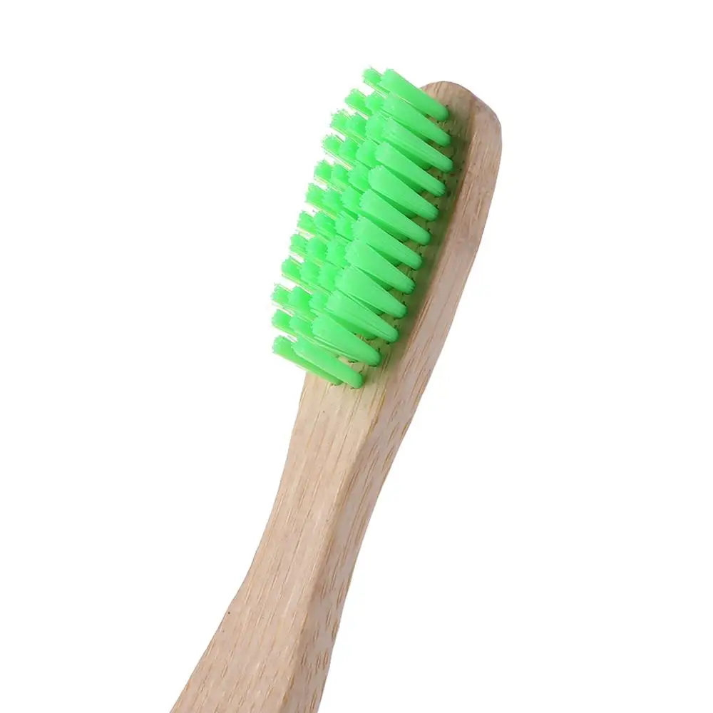 1 шт. мягкая Экологически чистая зубная щетка из натурального бамбука + чехол с