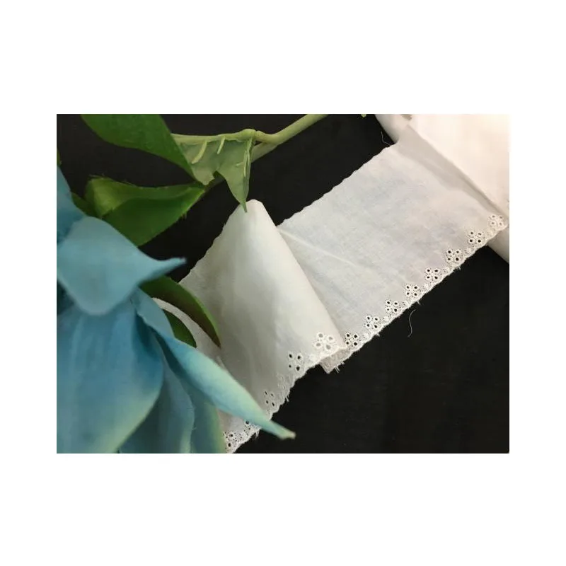 Вышитое кружево из хлопка ручной работы 7 см | Дом и сад