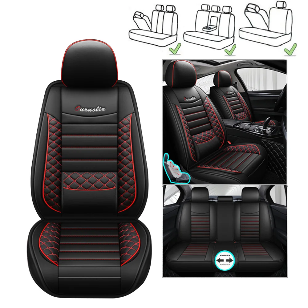 

PU Leather Car Seat Covers Car Cushion Auto Accessories For BMW X1 E84 F48 X3 E83 F25 G01 X4 F26 X5 E70 F15 E53 X6 E71 E72 F16