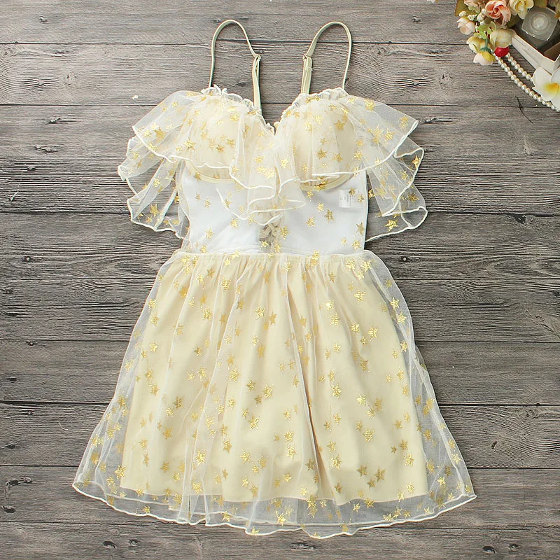 Женский слитный купальник с милым принтом сексуальное пляжное платье спортивный