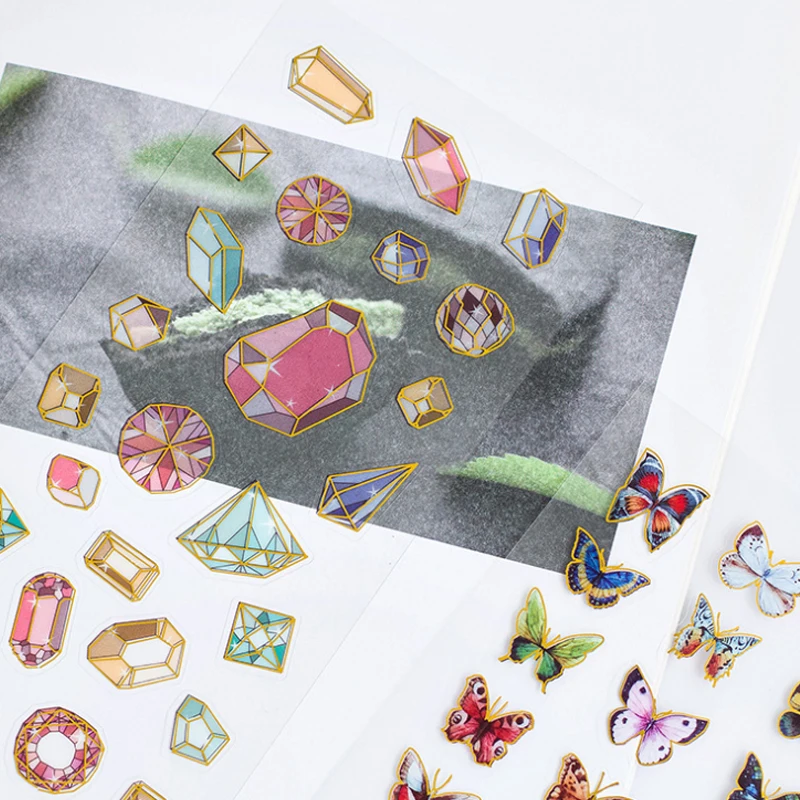 1 лист/партия декоративные наклейки для дневника альбома | Дом и сад
