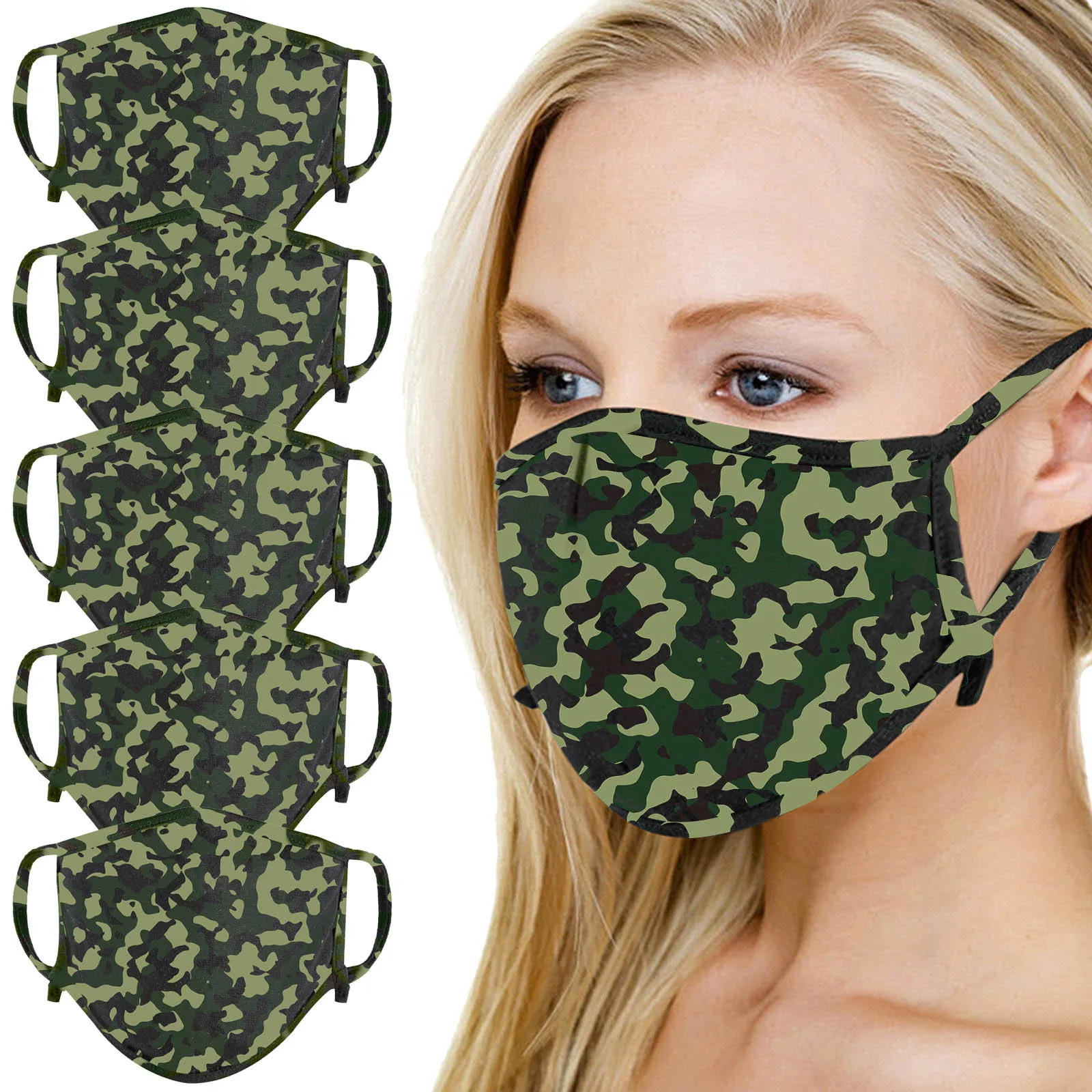 Маска камуфляжная для мужчин и женщин маска ветрозащитная лица защиты от пыли