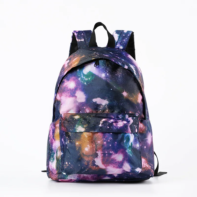 

2022 New Vintage Backpack Leisure Starry Sky Backpack Outdoor Men and Women Couple Backpack