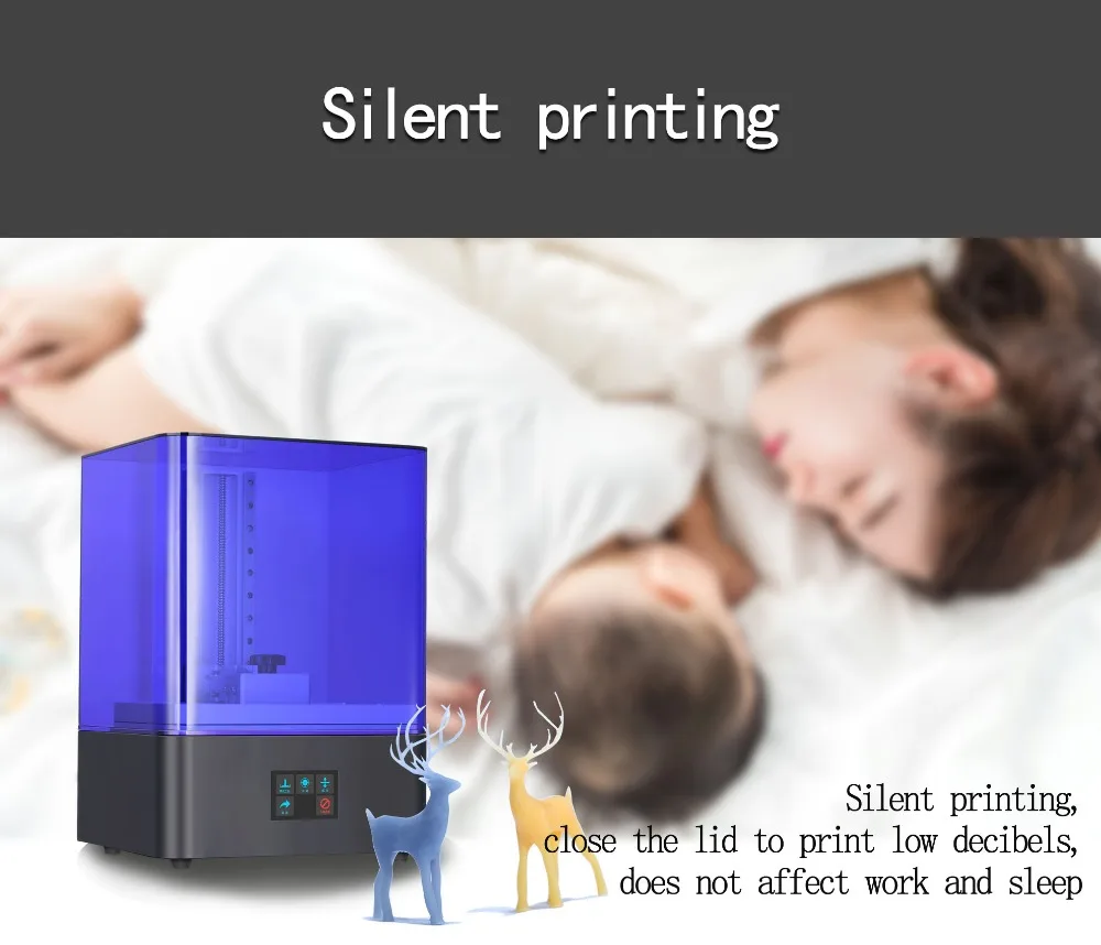 SLA/DLP 3d принтер размера плюс UV Принтер lcd 3d принтер офлайн печать Impresora 3d Drucker Impressora UV смола