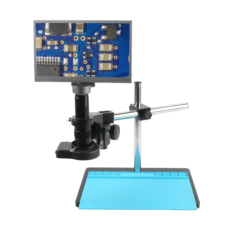

1080P 11.6 inch LCD Monitor HDMI Industrial Digital Video Recorder Measurement Storage Microscope Camera System 180X 300X Lens