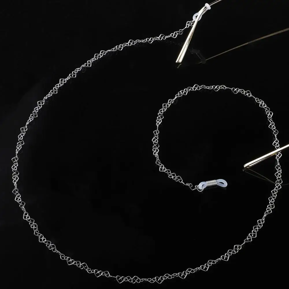 Нержавеющая сталь сердце цепочка для солнцезащитных очков цепочки