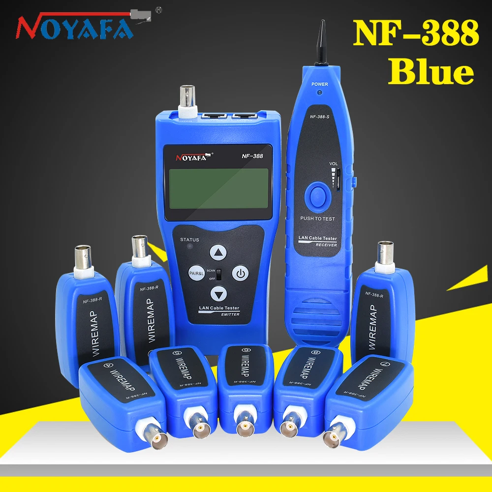 Кабель искателя NOYAFA дистанционный кабель с ЖК дисплеем USB RJ45 RJ11 BNC|Сетевые