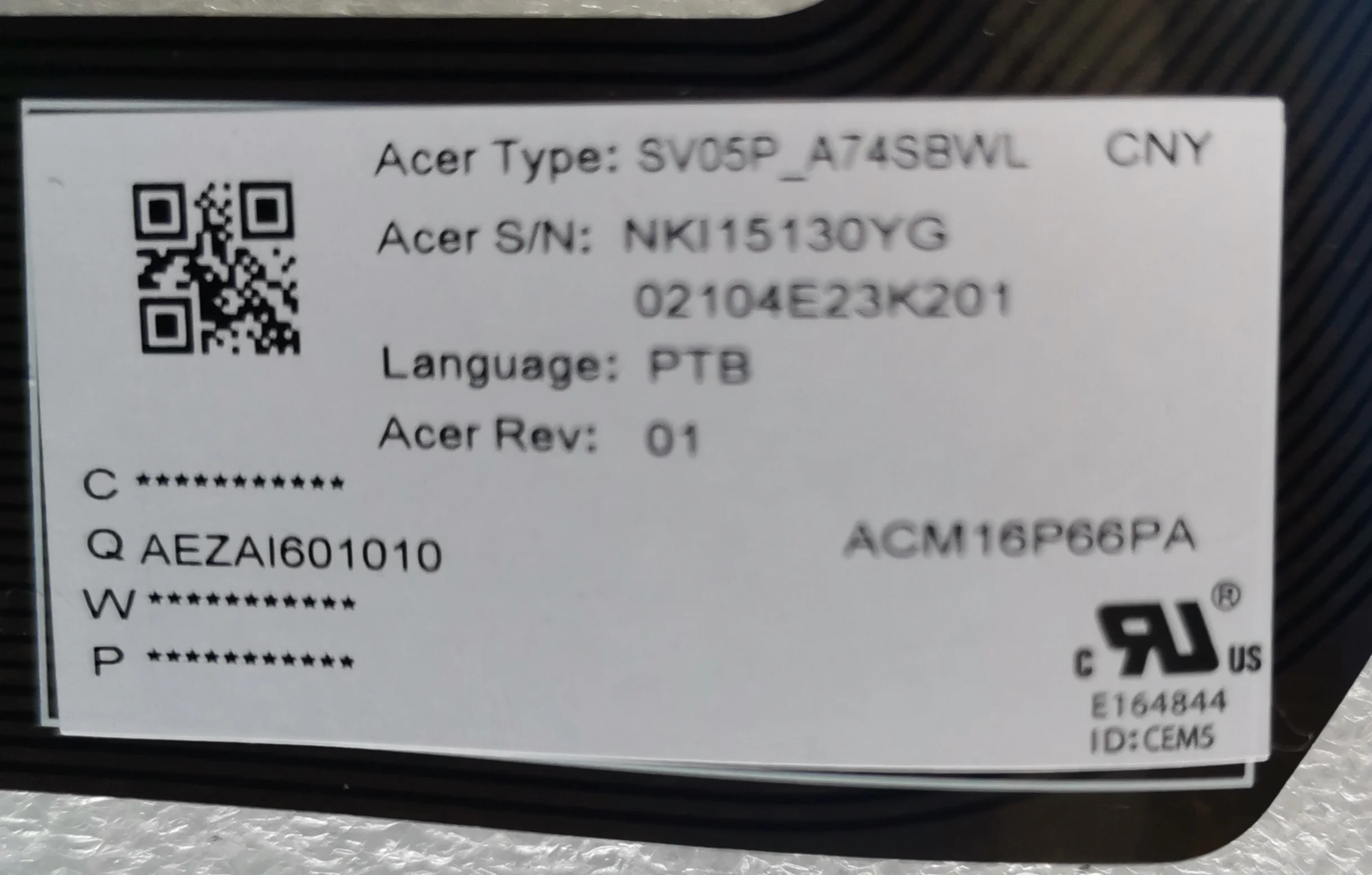 Новинка для Acer Португалия Язык SF315-41 SF315-51 SF315-52G N17P4 A615-51 SF315-52 подсветкой клавиатуры