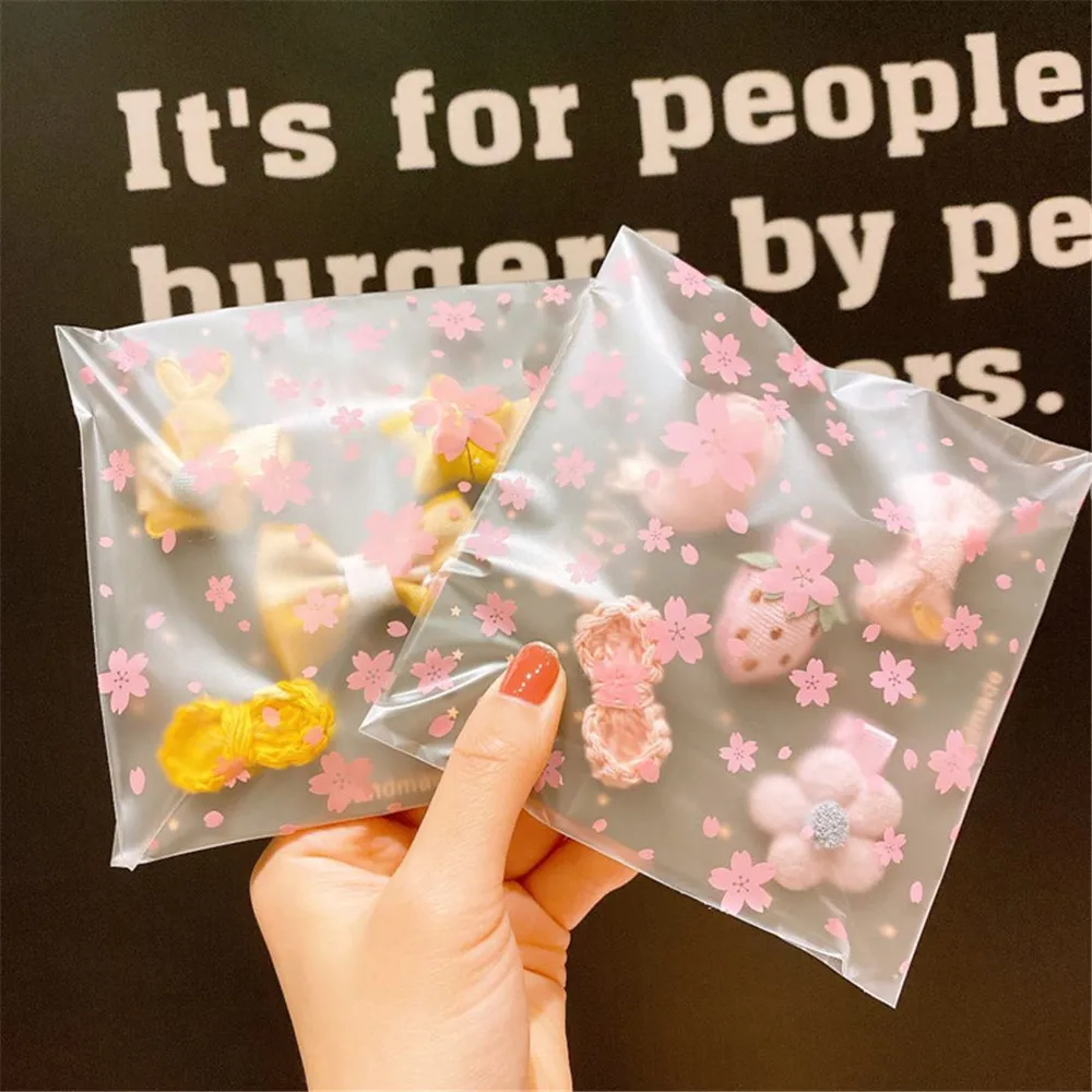 5 шт./компл. новый милый медведь нарисованной длинноволосой девочкой с бантиками