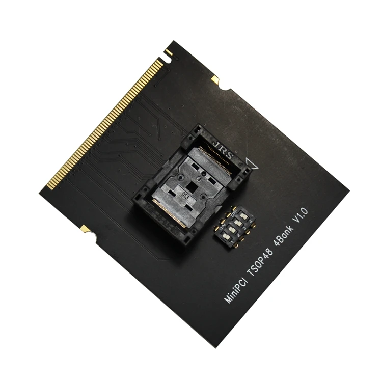 

Tsop48 adapter wide MiniPCI adapter socket for Flash data recovery tools