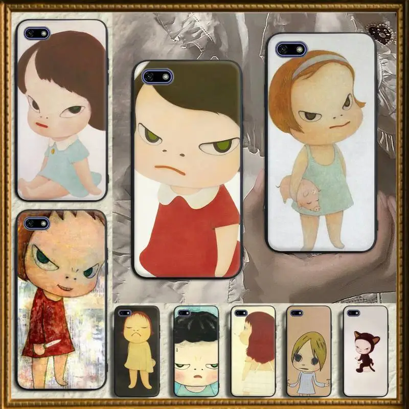 

Art Yoshitomo Nara Phone Case for Huawei mate 9 10 20 20X 30 40 pro lite Fundas cover