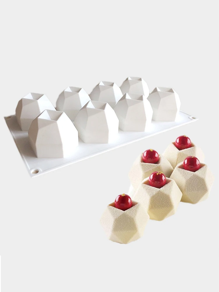 

6-Cavity Rubik'S Cake Mold Mousse Cake Silicone Mold 3D Chocolate Baking Mould Dessert Cake DIY Decorating Art Cakes Crafts