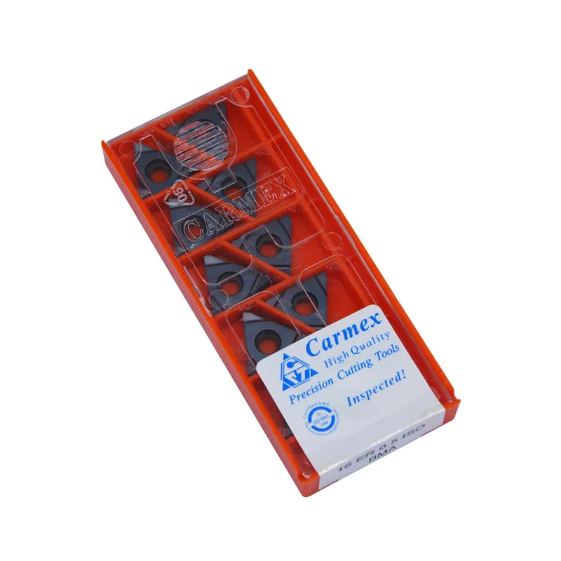 

ZIYI 16ER 0.5ISO BMA 10pcs High quality Threaded blade Carbide Inserts