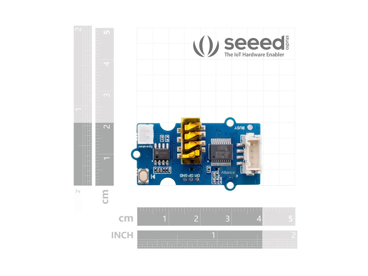 grove mp3 audiomusicsound player module with tf memory card slot 3 5mm earphone interface free global shipping