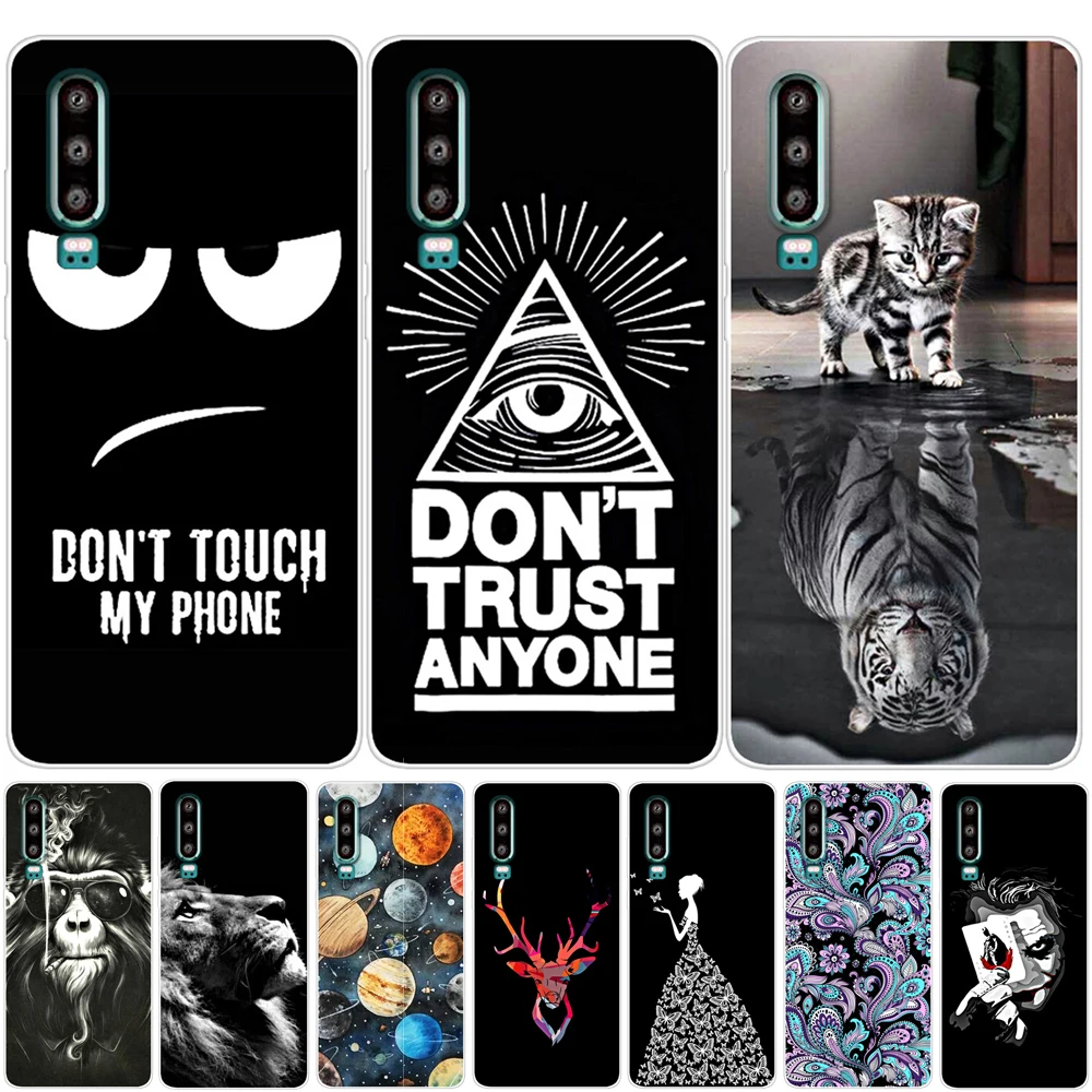 YIKS чехол для huawei P20 Lite P30 Pro Чехол силиконовый цветок Мягкий ТПУ чехол для телефона для Coque huawei P20 Pro P30 Lite чехол