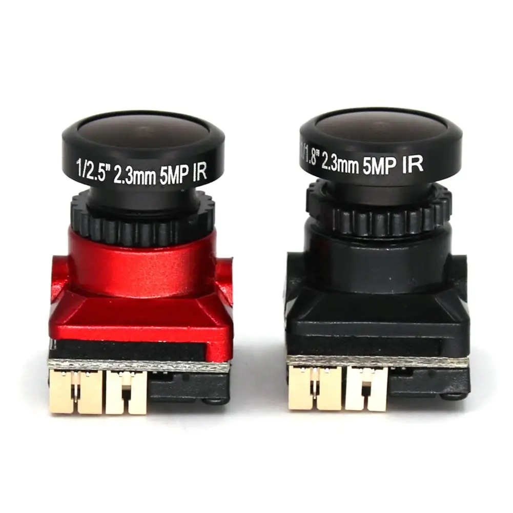 

FPV Camera 1/1.8 800TVL HD CCD 2.3mm 5MP OSD Button DC 5-.30V NTSC PAL Adjustable Angle Switchable Camera for RC Quadcopter