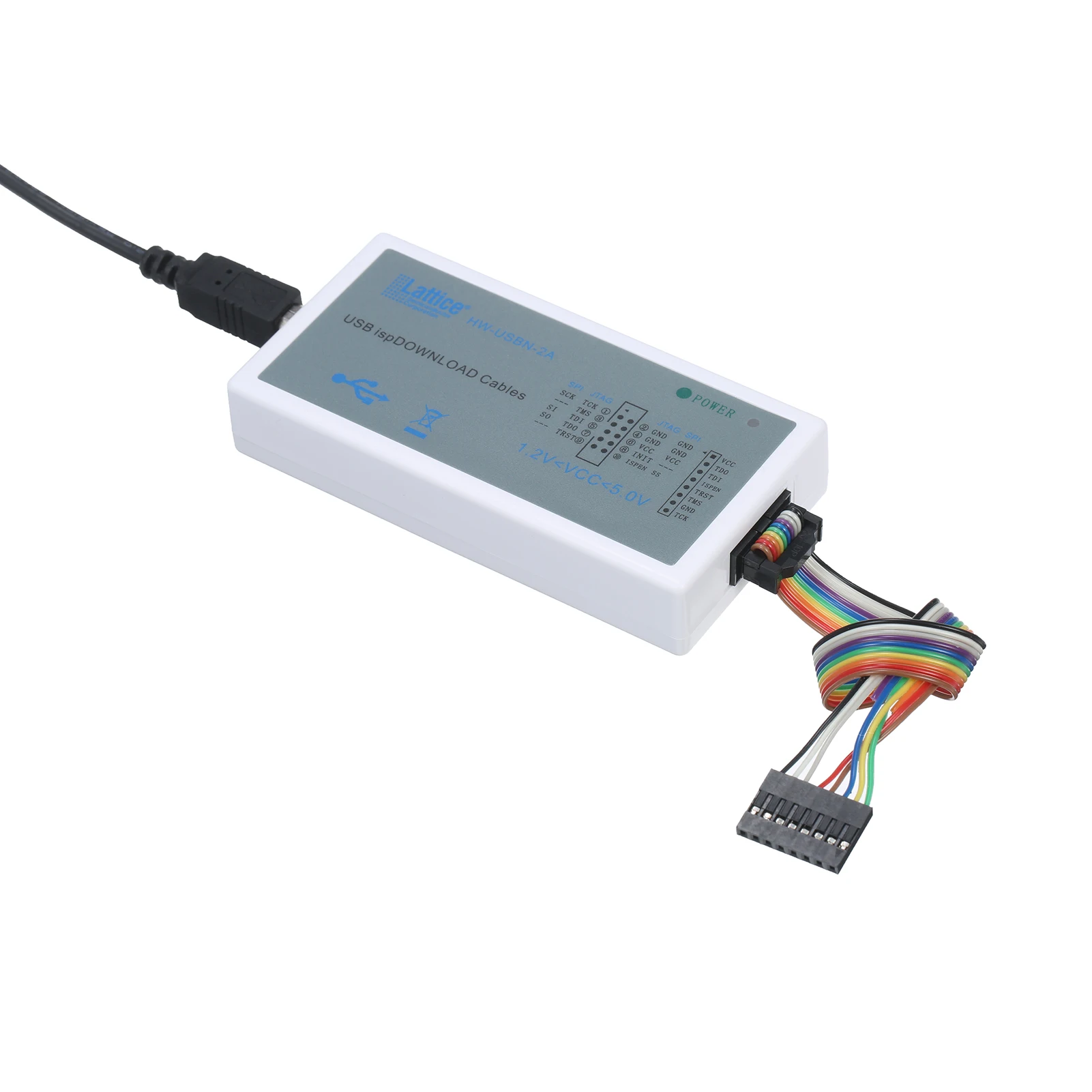 KKMOON USB ispDownload кабель для передачи данных ISP программист с 8 Pin/10 Pin JTAG SPI флэш память