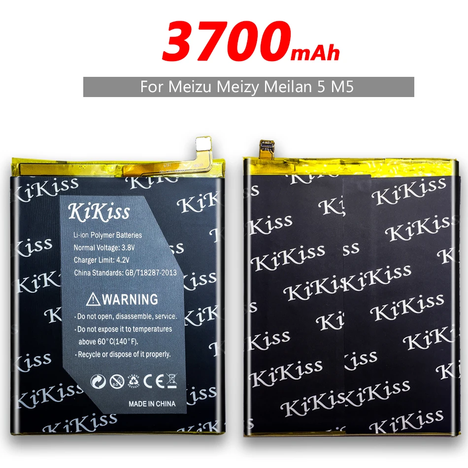 KiKiss Батарея BT61 BT15 BT68 BA611 BA612 для Meizu M3 Примечание L681H M681H/M3 M3S/M3S Mini/M5 Meilan Note 5/M5S 5S акумуляторная батарея