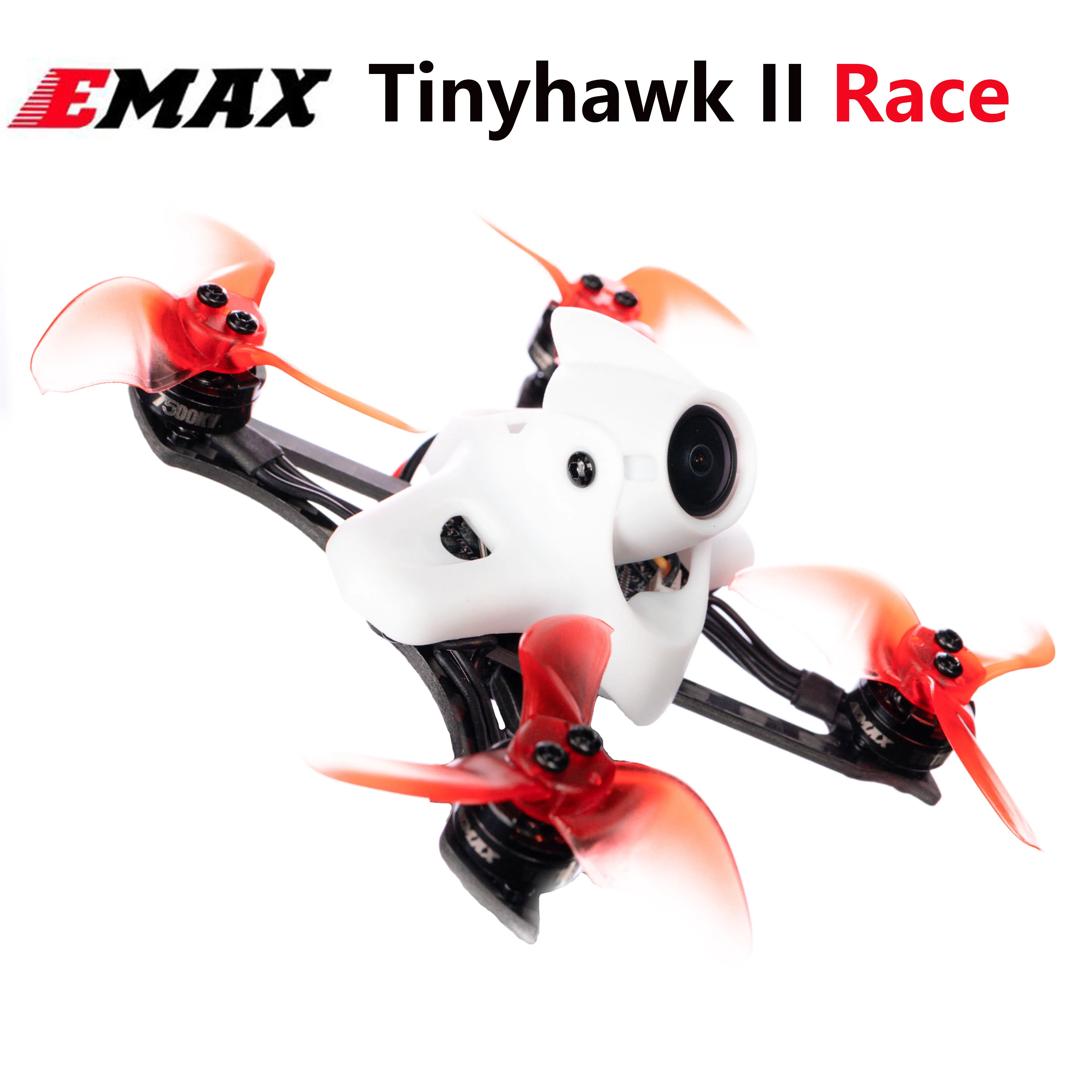 Квадрокоптер EMAX Tinyhawk II Racing FPV маленький 90 мм F4 5A 7500KV RunCam Nano2 700TVL 37CH 25/100/200 МВт VTX 2S