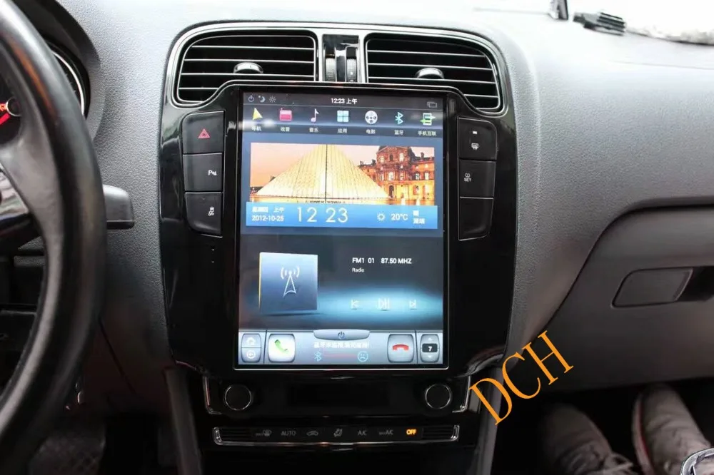 10 4 ''Tesla Style Android 9 0 автомобильный DVD GPS навигатор для Volkswagen touare g 2010 2017 PX6 CARPLAY