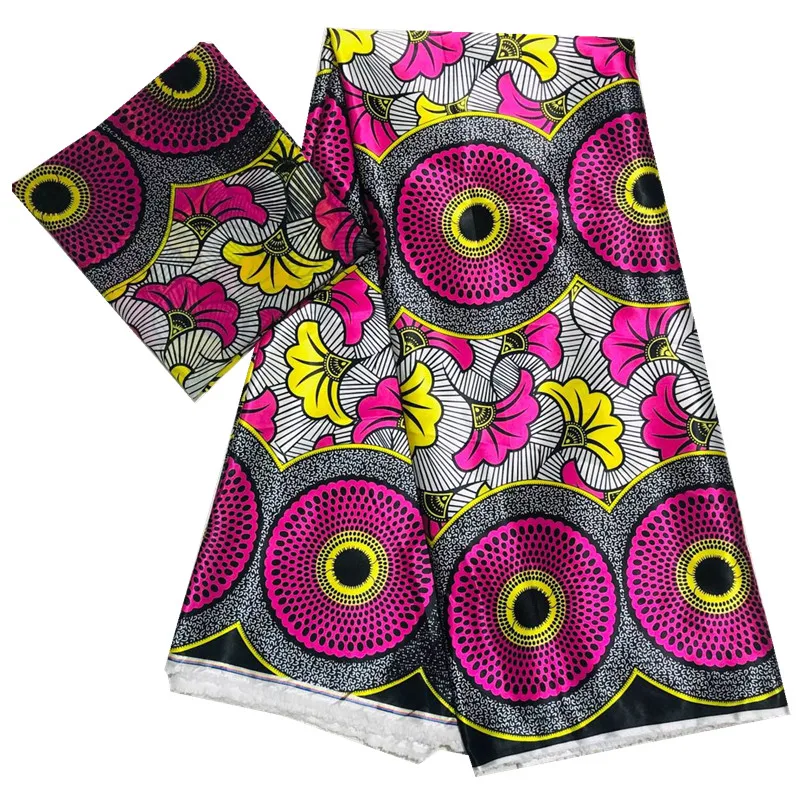 Прямая продажа с фабрики ткань африканскими восковыми принтами шелковая