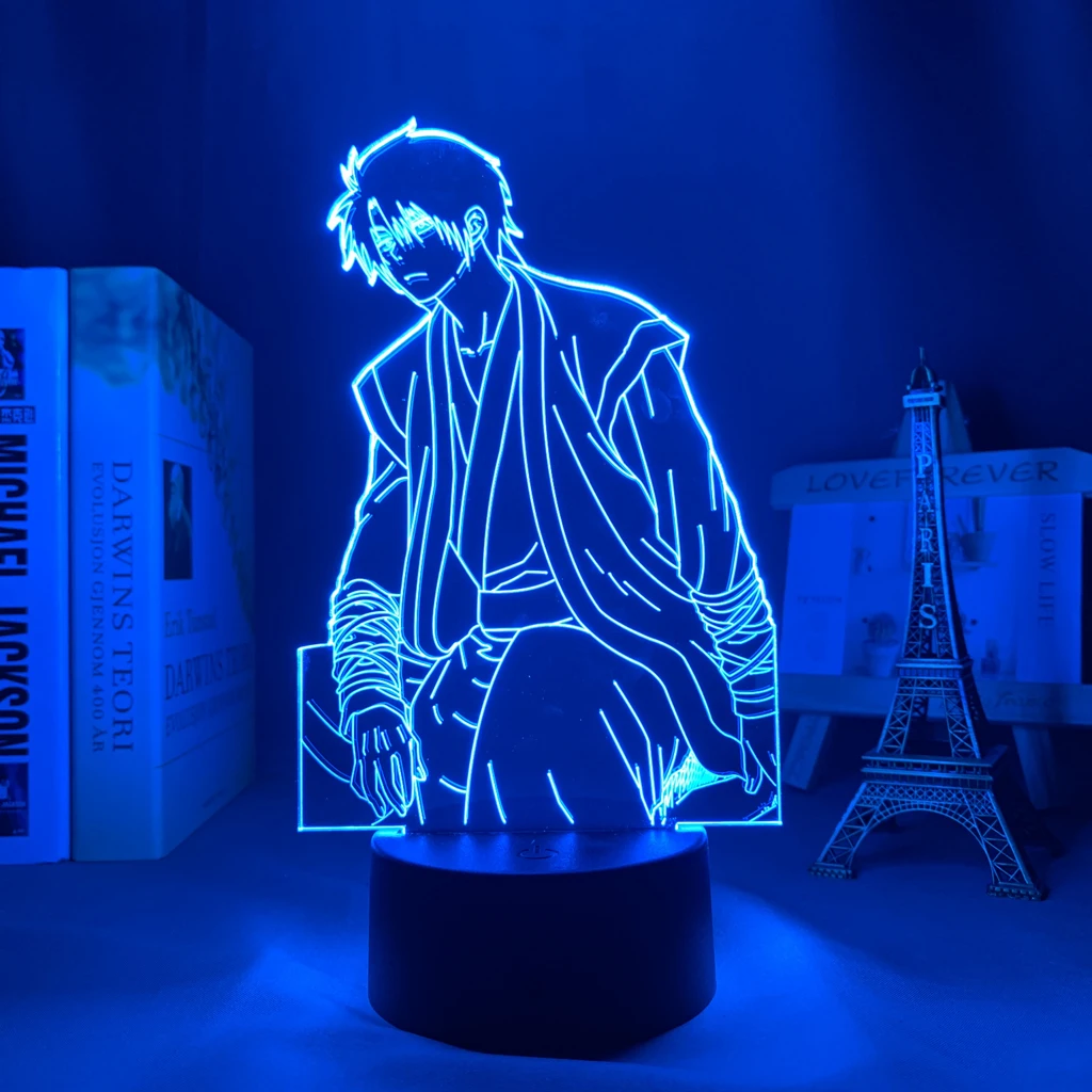 3d Светодиодная лампа аниме Яна рассвета Хак для спальни декоративный Ночник подарок на день рождения акриловый светодиодный ночсветильник...