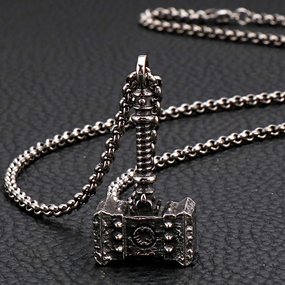 Ожерелье мужское из нержавеющей стали 316L в стиле панк рок|Ожерелья с подвеской| |