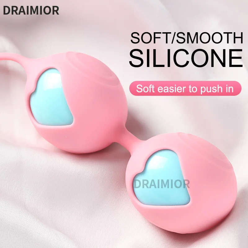 

DRAIMIOR Pudendal Ball Vaginal Dumbbell Kegel Exerciser Silicone Sexy Female Products Tighten Postpartum Recovery Vagina Toys