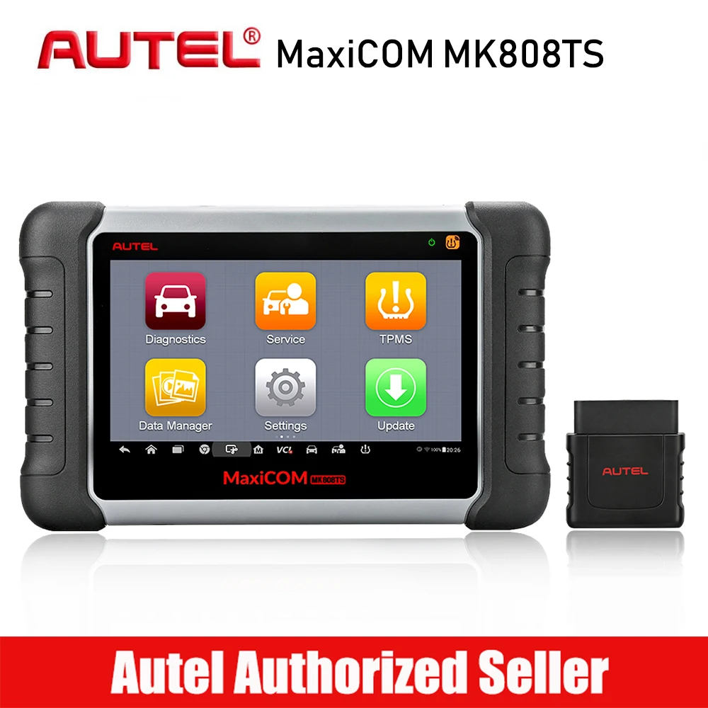 AUTEL MaxiCom MK808TS диагностический инструмент сканер OBD2 Сброс масла EPB BMS SAS DPF IMMO TPMS ABS автомобильный код ридер
