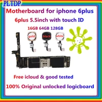full unlocked for iphone 6 plus 6p 5 5inch logic board withno touch id with full chips ios system logic board 100 original