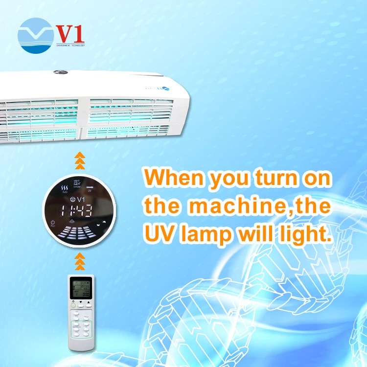 

Customized semiconductor disinfection 800m3/h UV purification air sterilizer