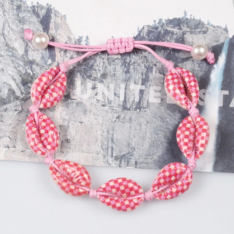 Очаровательное богемное искусственное летнее регулируемое плетеное веревка