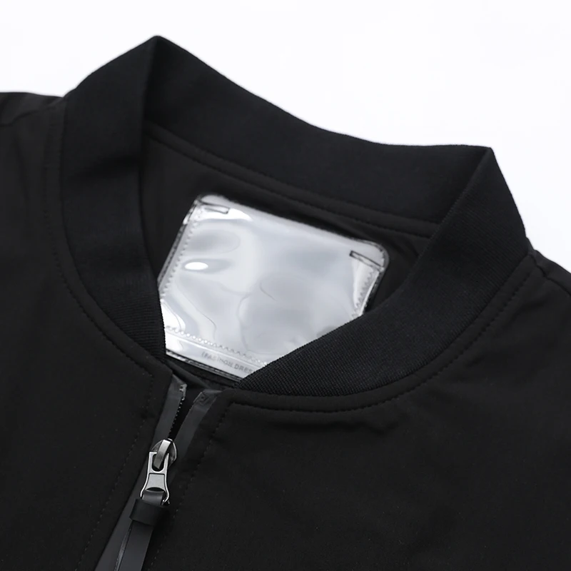 8XL 7XL мужская двусторонняя куртка с воротником стойкой бейсбольная бомбер на