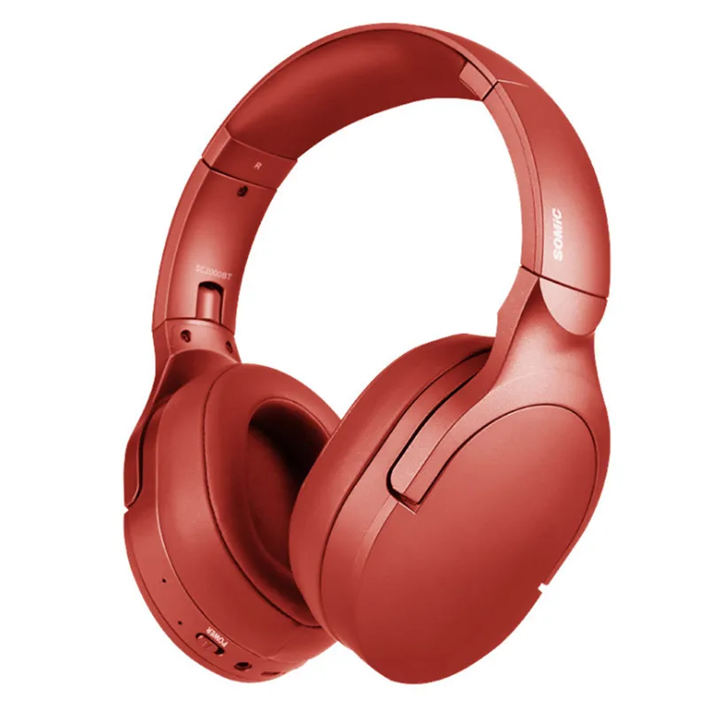 Somic SC2000BT гарнитура игровые наушники Высокое качество музыка стерео 5,0 bluetooth 3,5 мм/USB разъем Складная гарнитура для PS4 для xbox