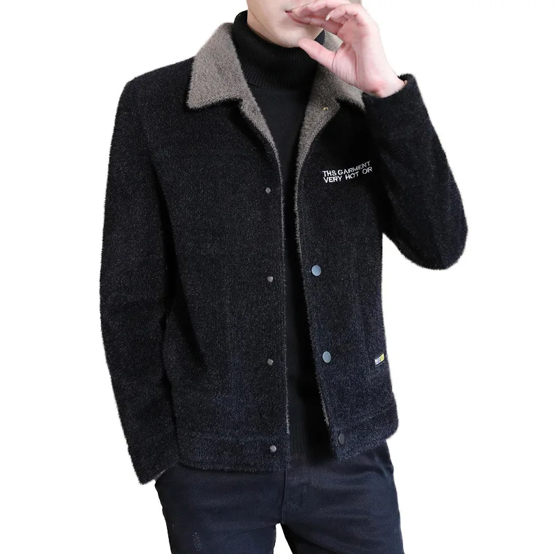 

style New Lapel men's coat in autumn and winter 2020