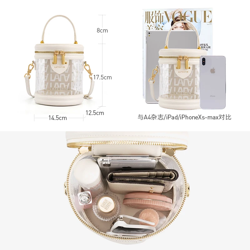 Женские сумки-ведро LAFESTIN сумки через плечо с ручками сверху сумка-мессенджер |