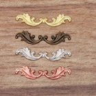 (100 шт.лот) 30x7 мм металлический латунный лист 7 цветов филигранные разъемы сделай сам аксессуары ручной работы для изготовления ювелирных изделий