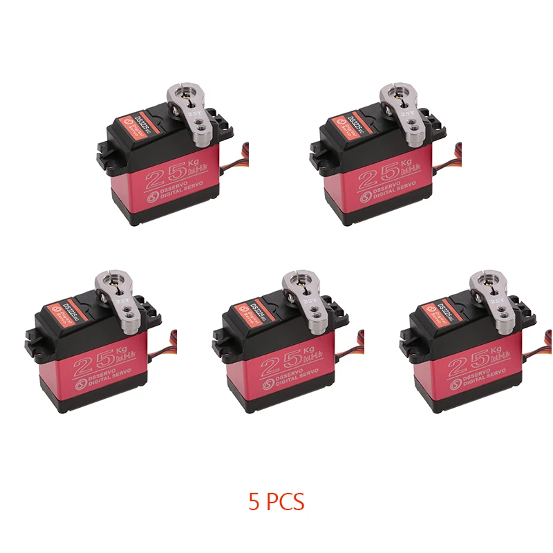 1451020 шт dsservo ds3225 25 кг 180 градусов металл