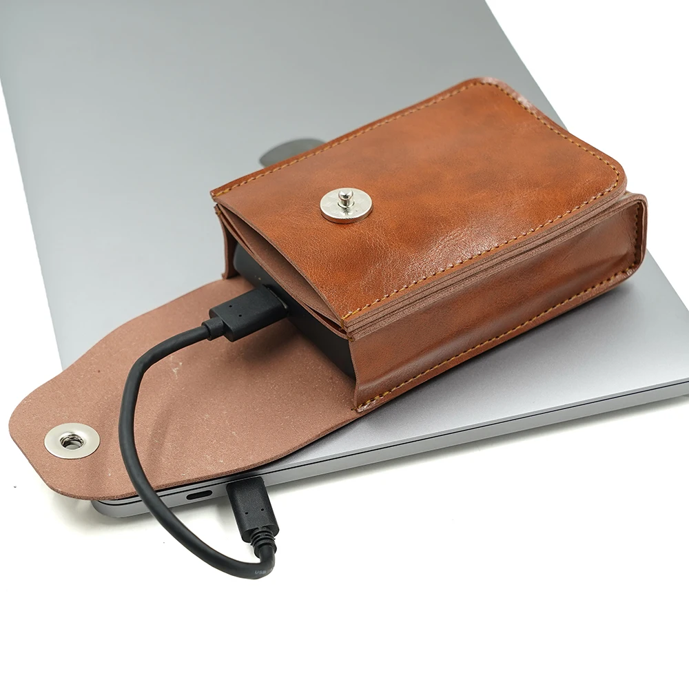 

2.5" Hard Drive PU Leather Case Hard Disk Non-Slip Protective Cover Scratch & Shock Protector Sleeve For WD Seagate TOSHIBA