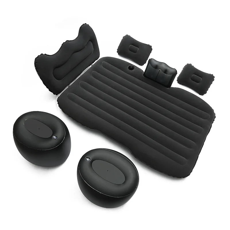 

PVC Flocking Multifunctional Inflatable Mattress Car Travel Bed Car Mattress Car Sleeping Pad
