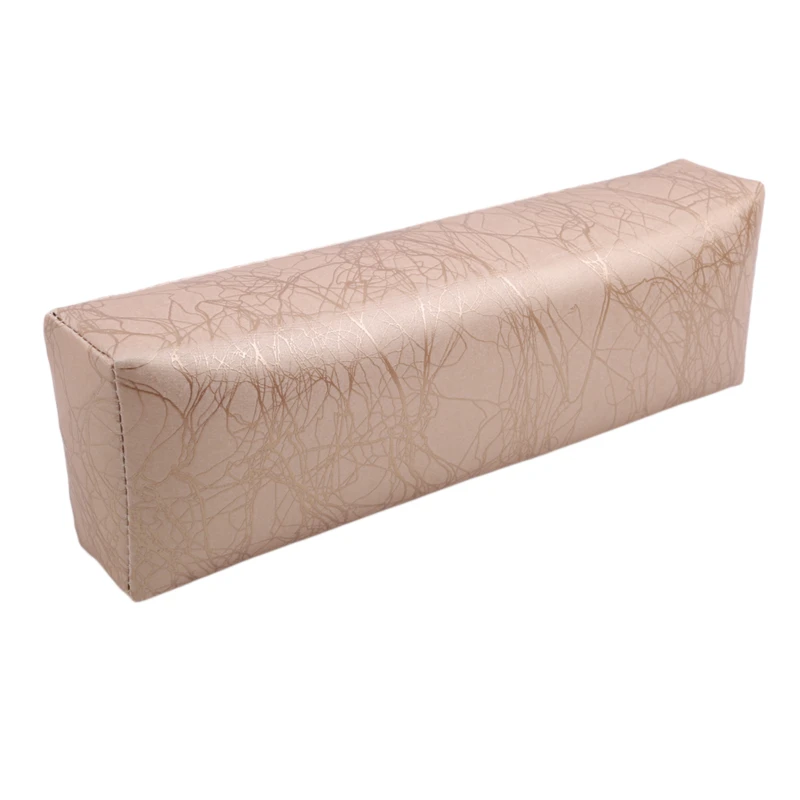 

Nail Art Striped Hand Pillow Good Quality Leather Comfortable Small Exquisite Hand Pad Stain-resistant Easy To Clean Hand Pillow