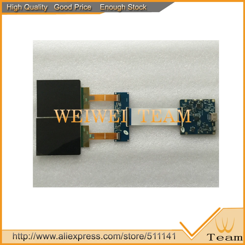 3,8 дюймов AMOLED OLED дисплей двойной экран hdmi mipi плата 1080*1200 Высокое разрешение для DIY VR проектор очки/vr гарнитура/HMD
