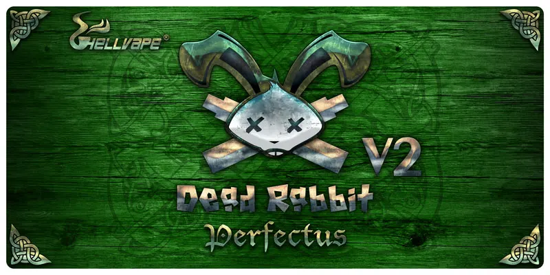 Новейший строительный коврик Hellvape для Dead Rabbit V2 RDA с логотипом DIY