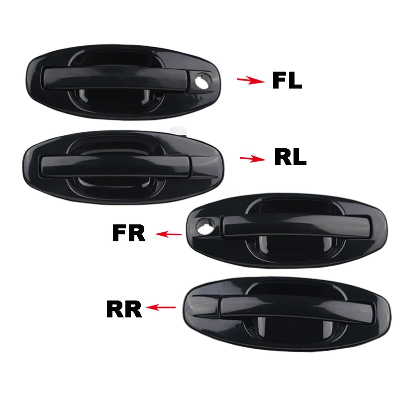 Внешняя ручка для автомобиля Hyundai Santa Fe 2001-2005 82650-26000 82660-26000 Наружная двери 4 |