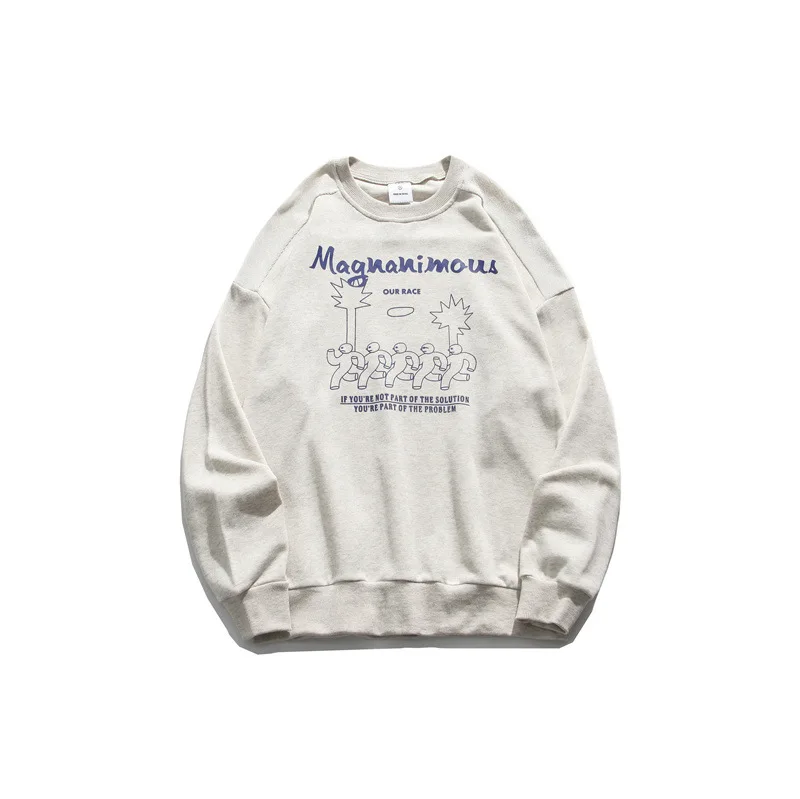 

Henry lazy couple little fresh versatile loose autumn sweater BF student coat for men and women