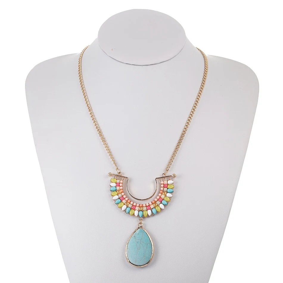 Подходящие ожерелья и подвески для женщин/заявление/смола/Винтаж/леди/длинное