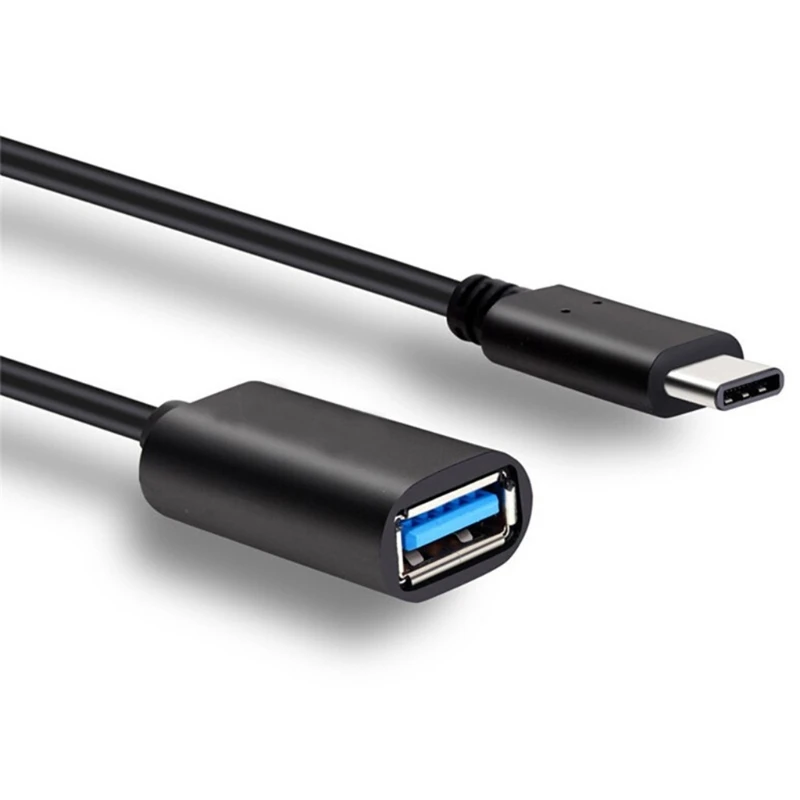 

Type C Male to USB 3.0 Type A Female, USB Adapter Extender Cord, USB C Port Connector for All USB Type-C Port Devices