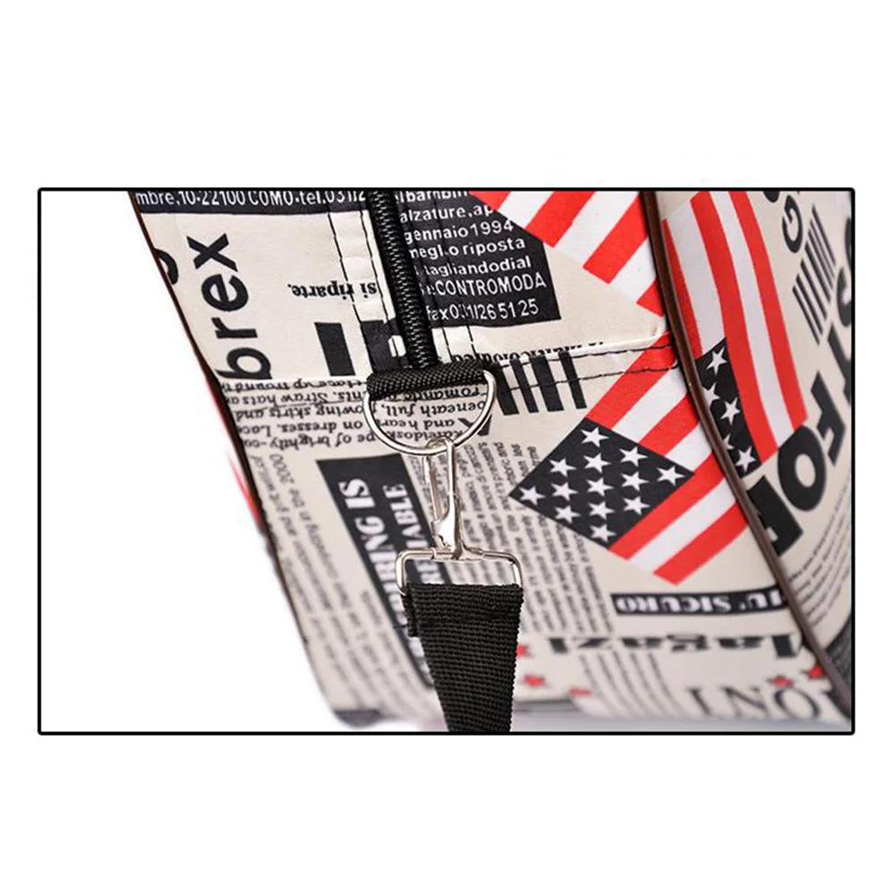 

Unisex Fashion Large Capacity Backpack American Flag Print Travel Bag Waterproof Lightweight Luggage Bag Cloth Big Duffle Bag