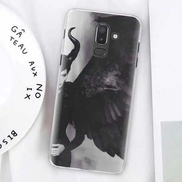13 Чехлы Angelina Jolie Maleficent для samsung Galaxy J4 Plus J6 Plus J8 J3 J5 J7 J5 Prime жесткий чехол - Color: 13